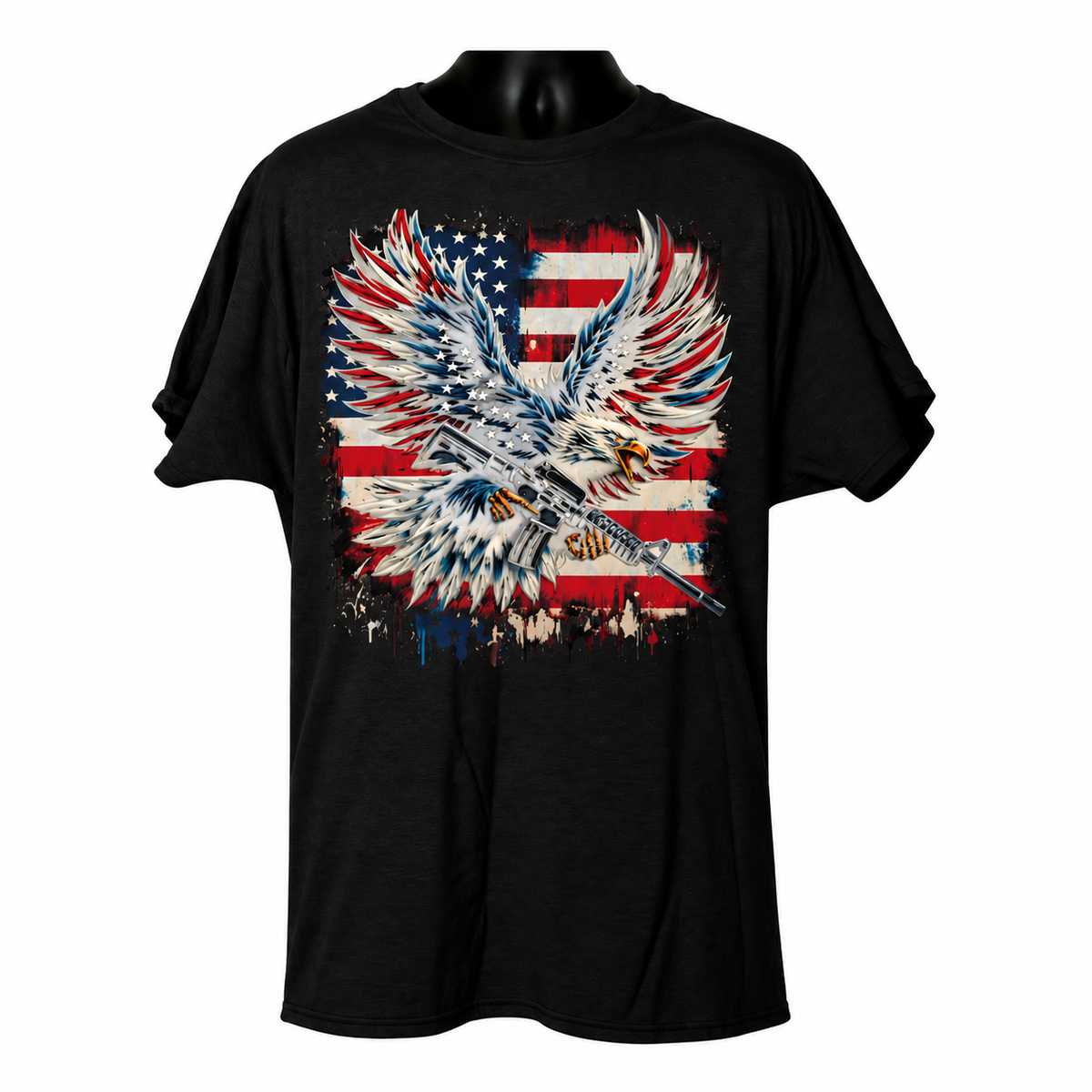 Eagle with M16