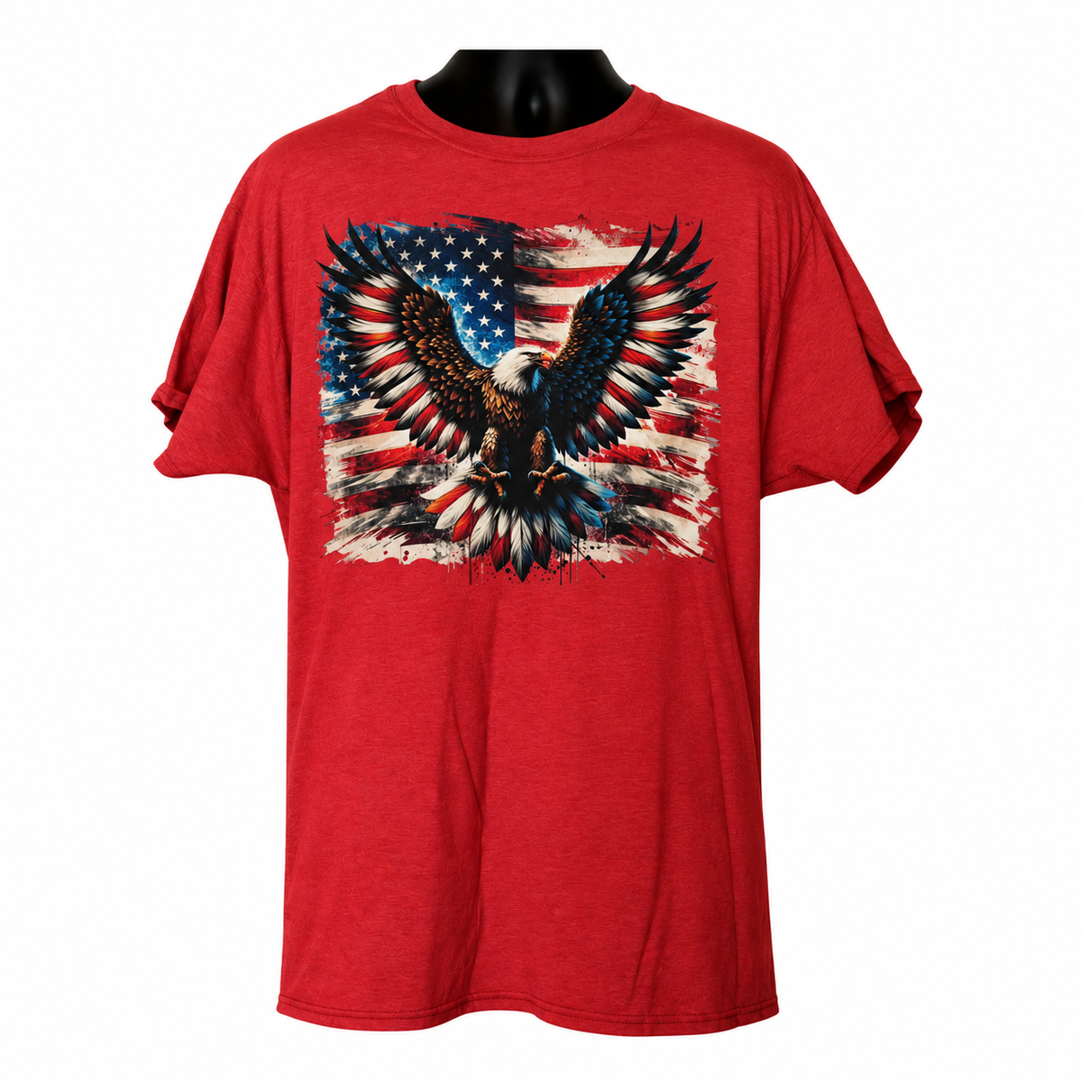 Eagle with Flag Tee