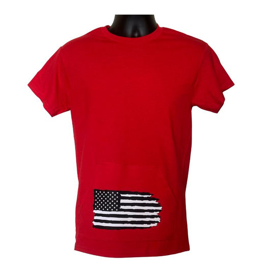 Red Patriotic Short Sleeve